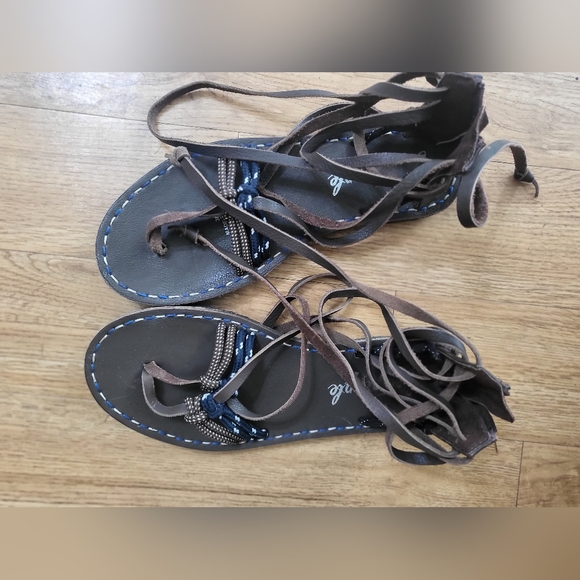 Free People La Jolla Wrap Sandals - Picture 2 of 3
